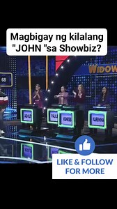 11K views · 39 reactions | Top 5 answers! Magbigay ng Kilalang "JOHN" sa showbiz? #FamilyFuedPh #viralvideoシ | Esterlita Pardillo Recto | Facebook