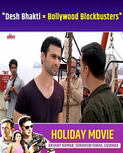 766K views · 24K reactions | Holiday - A Soldier is Never Off Duty (2014) Full Hindi Movie (4K) | Akshay Kumar & Sonakshi Sinha #AkshayKumar #SonakshiSinha #Bollywood #Ultra #holiday #laughter #Insiprational #celebrations | Ultra Filmy Duniya | Facebook