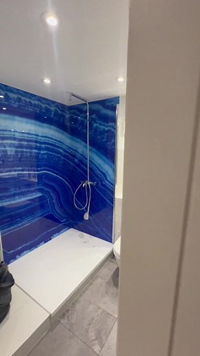 12 reactions | Looking to upgrade your bathroom? Our shower glass splashbacks are not only stunningly beautiful, but they're also a modern alternative to traditional tiling. Say goodbye to grout and hello to the sleek design. Get in touch for your complimentary quotation, and let's schedule a no-cost measurement session today! #bathroomupgrade #sleekdesign #showerglass | CreoGlass | Facebook