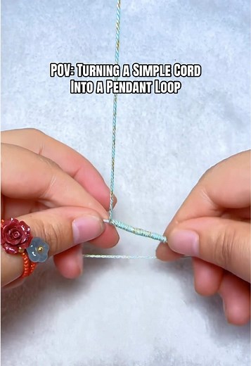 Pendant Loop Cord Wrap Tutorial — Make a Wearable Necklace