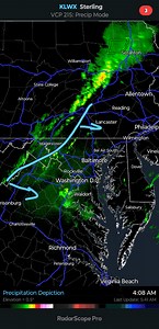 5:45am Wed Aug 30: LOCAL MD/MID ATLANTIC UPDATE: (I will return to normal MD forecasting now, if you want to continue monitoring the hurricanes landfall I recommend "spaghettimodelsDOTcom" for a one stop page for everything tropical. Next NHC update is at 8am) - Here in our region Storms are forming along and ahead of a frontal boundary sweeping slowly across the whole region, with localized heavy downpours - Some lightning activity and stronger cells may develop with Sunrise in the southern MD 