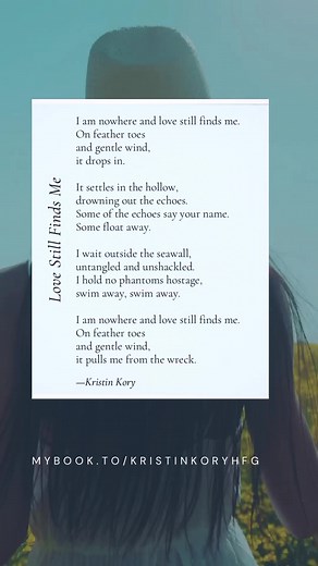 4.3K views · 101 reactions | From my poetry collection HUNGRY FOR GHOSTS, available now. #poetry #poems #lovewillfindyou #healing | Kristin Kory | Facebook