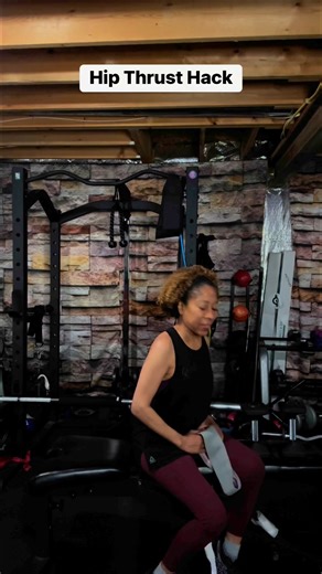 1.4K views | Hip Thrust Hack. Do you want to go heavier with hip...