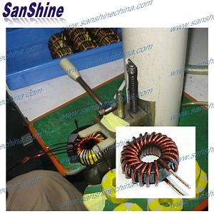 [Hot Item] Pneumatic Foot Pedal Toroid Coil Pull Winding Machine