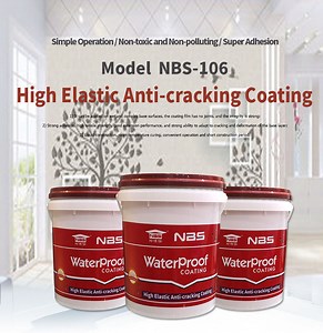 [Hot Item] High Elastic Anti-Cracking Waterproof Coating for Roof and Wall Protection
