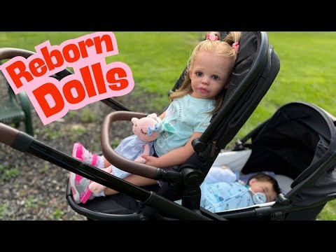 Cozy Chatters & Sings on a Walk 🌳🐦 Silicone Baby & Reborn Doll Explore the Outdoors