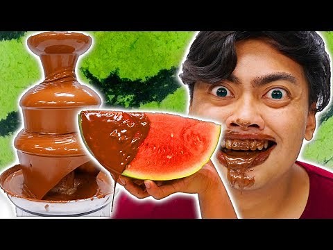 Chocolate Juicy Fondue Challenge