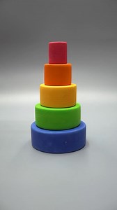 113K views · 446 reactions | Tower of Colored Plastic Pearl Beads and Five Wooden Cups Reverse #reels #satisfying #asmr | The DSP Satisfying | Facebook