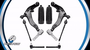 PartsW - 1 Pc Steering Front Inner Tie Rod End Fits Acura Integra 1994-2001 All Models Honda Civic 1992-1995 All Models Honda Civic del Sol 1993-1997 All Models