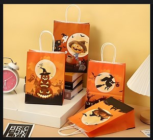 [Hot Item] FSC Coffee Takeout Delivery Pack Packaging Packing Custom Logo Printed Shopping Carrier White Brown Kraft Paper Cardboard Wrapping Gift Container Handbag Bag