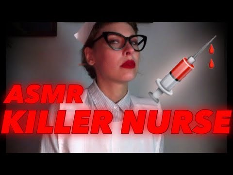 asmr-💋KILLER🔪NURSE💉Asmr nurse tied up torture evil personal attention femdom deadly mouth sounds