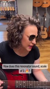 Jamming on a badass reso guitar at @gruhnguitars 🤘🏻🤘🏻 #resonator #dobro #musician #countrymusic #female #femalemusician #femaleartist #artist #newartist #unsignedartist #discover | Jordan Rainer