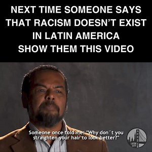 It's almost as if the racism in Latin America is so bad that everyone willfully chooses to ignore the racism that the Black community experiences 👀 | Latin City