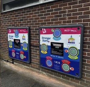 Thank you to @StThomasCEPS for welcoming us into your school to film how students and staff are enjoying their ActivAll boards. It was fantastic to see the positive impact ActivAll is having on both engagement and well-being. We truly appreciate your time and enthusiasm! #activeplay #activebreaks #brainbreak #physicalactivityforkids | ActivAll