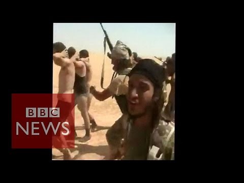 Syria conflict: Islamic State militants 'kill Syrian soldiers' - BBC News
