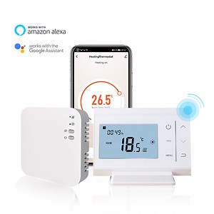 [Hot Item] Smart Large LCD Screen Programmable Room Thermostat for Boiler Heating System Thermostat