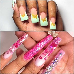 1.6M views · 2.7K reactions | Duck nails are back and we can't keep our eyes off of them!  | MetDaan Nails | Facebook