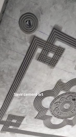 Square ceiling flower design cement and sand #cementceilingdesign #flowers #flowerdesigner #cementdesign #cementpop #popdesigncement Savir Cement Art | Savir Cement Art
