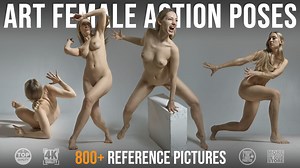 800  Art Female Action Poses