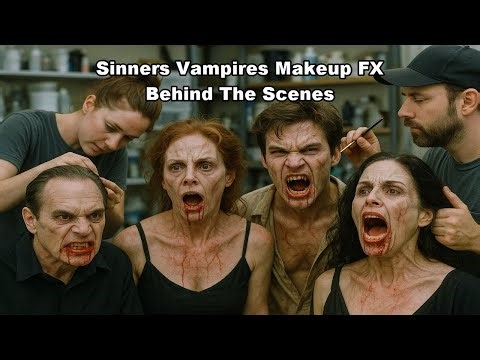 Sinners Vampires Makeup FX Behind The Scenes