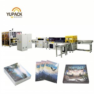 [Hot Item] Automatic Books Shrink Packaging Machine and Case Packer Machine for Magazines