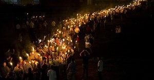 Torch-carrying marchers charged with 'intent to intimidate' in Charlottesville rally