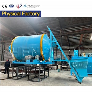 [Hot Item] Biochar Organic Bamboo Fertilizer Mixing with Drum Granulator Mixer