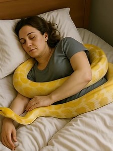 4.7K views · 11 reactions | A woman raised a huge python at home: one...
