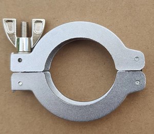 [Hot Item] Kf Double Pin Vacuum Flange Wing Nut Clamp Kf16 Kf25 Aluminum Clamp