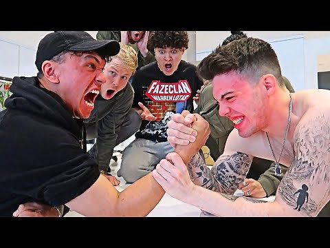 ARM WRESTLING CHALLENGE - FaZe House 2020