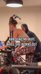 2.7M views · 57K reactions | Annoying My Wife While She Works Out #throwback #couple #funny #relatable #comedy | Micah and Sarah | Facebook