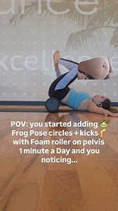 Experience the transformative benefits of next progression frog pose circles 🐸theb kick🦵on a foam roller into your routine. This exercise not only provides relief for deep aches and pains but also targets non-functional pelvic floor muscles, similar to pelvic clocks that isolate weak areas of the abdominal muscles quadrant. Make sure do the beginner version first before this intermediate level .For those seeking guidance and support, comment "Core" to receive a link for a free 6-part video ser