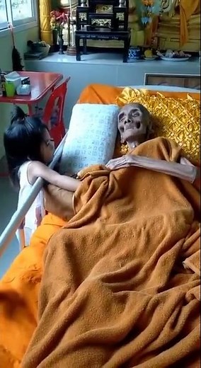 a 109 year old thai buddhist monk Luang Pho Yai