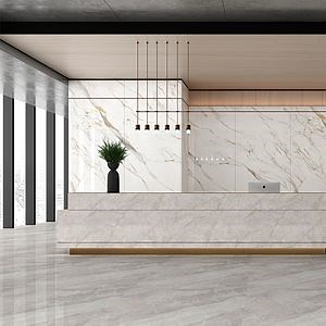 [Hot Item] Sintered Stone Wall Cladding Artificial Stone Countertops Sintered Slab Glossy 07L