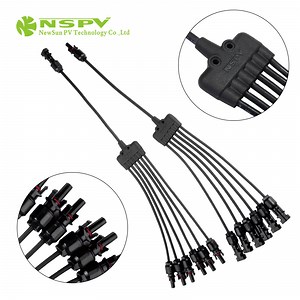 [Hot Item] Heat Resistant 6to1 Solar Y Panel Parallel Connector for Solar Protection