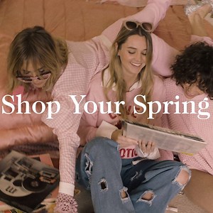 Ready to #FindYourSpring? Watch the full video featuring our favorite spring trends, starring Suki Waterhouse, Immy Waterhouse, and Alanna Arrington. http://shopbop.io/61898VtMZ | Shopbop