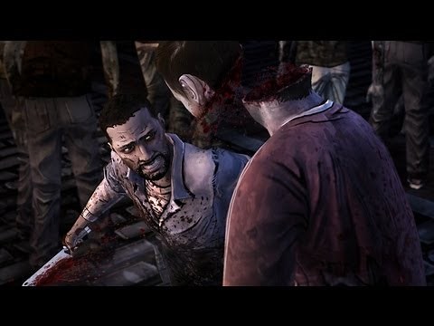 The Walking Dead - Lee's badass scene
