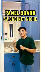Pwede bang itago ang ating Electrical Panel Board?🤔💡 #construction #panelboard #GetAnArchitect #fypシ゚viralシ #foryoupageシ | ArkiLence Architecture Designs