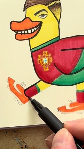 SUIIIIII ️ #dessin #ronaldo #cristianoronaldo #cr7 #canard | Thaole Plants