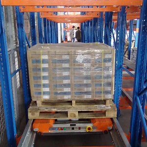 [Hot Item] Automated Warehouse Racking System Radio Shuttle Rack with Pallet Runner
