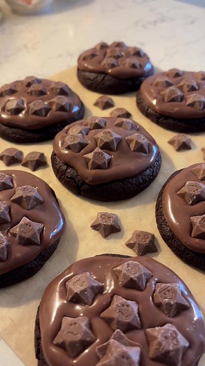 Magic Star Chocolate Ganache Cookies Recipe