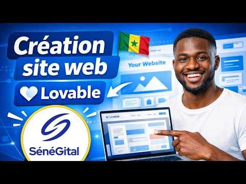 Créer un site web en quelques minutes avec Lovable | en WOLOF Facilement