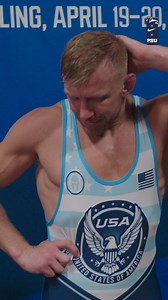Kyle Dake after earning a trip to the Paris games... #PSUwr | Penn State Nittany Lion Wrestling