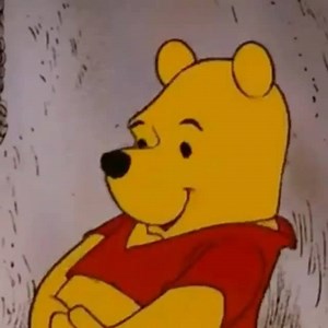 Oh yeah 😉 it’s a Winnie the @pooh day #gabbagabbahey #havaafunday 💕#Repost @classicgoat ・・・ I found my spirt animal / @classicgoat #winniethepooh #disney #exercise @lucasbavid 😉 | Linda Ramone