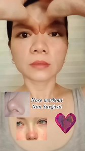 Instant nose job without Surgery #nose #workout #Non #surgery #exercise #daily #minute #routine #everything #you #need #How #face #reels #fbreelsvideo #fypシ #foryoupageシ | The Yoga Face Collective