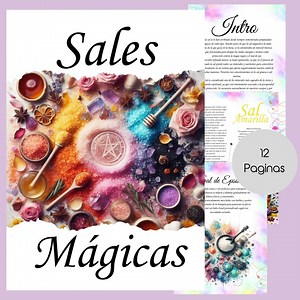 Magical Salts, Witch's Grimoire, Spell Book, Printable Magic, Book of Shadows, Wicca, Pagan, Digital Guide - Etsy Canada