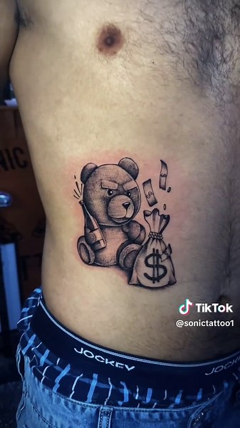 Sonic tattoo on TikTok