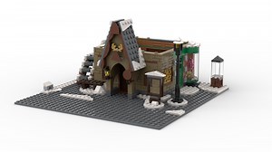 LEGO MOC-119159 Hogsmeade Village Corner Modular (Harry Potter 2022)