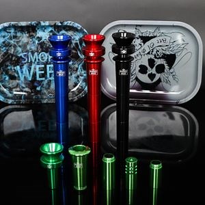 [Hot Item] Metal Downstem Pipe Accessories Aluminum Downstem Bowl Smoking Set Can OEM Logo
