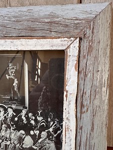 Rustic Reclaimed Wood Square Frame | Vintage Wall Decor (34.5cm X 34.5cm ) - Etsy Australia